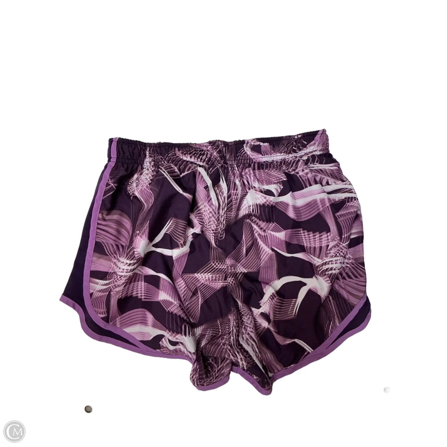 Athletic Shorts By Nike Apparel In Purple, Size: M