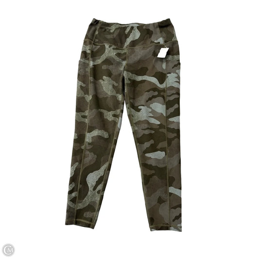 Athletic Leggings By The North Face In Camouflage Print, Size: Xl