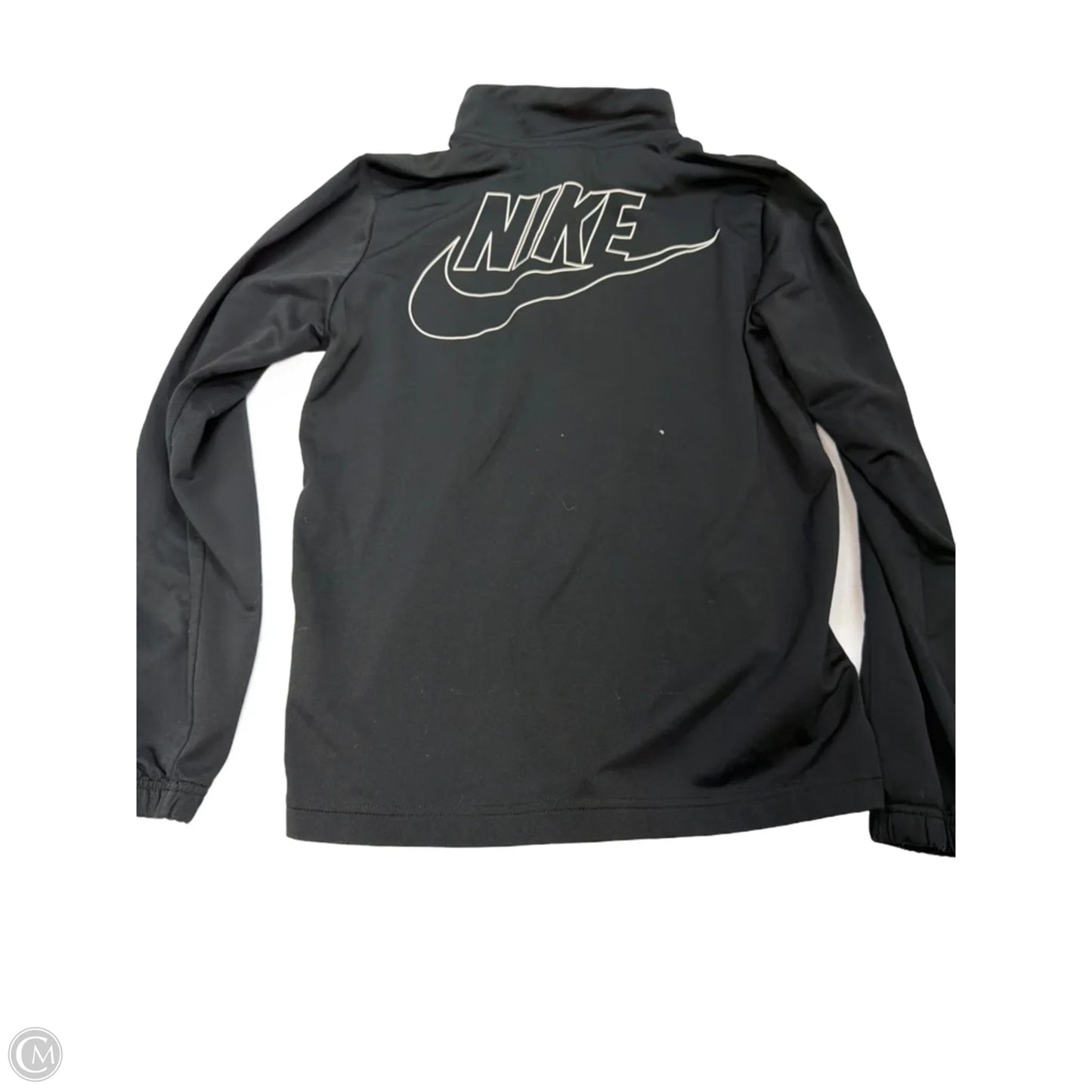 Athletic Jacket By Nike Apparel In Black, Size: Xl