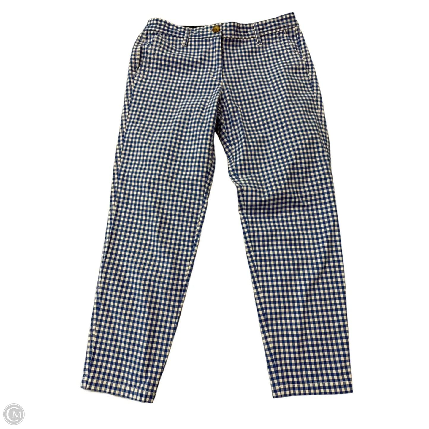Pants Chinos & Khakis By Talbots In Blue & White, Size: 2p