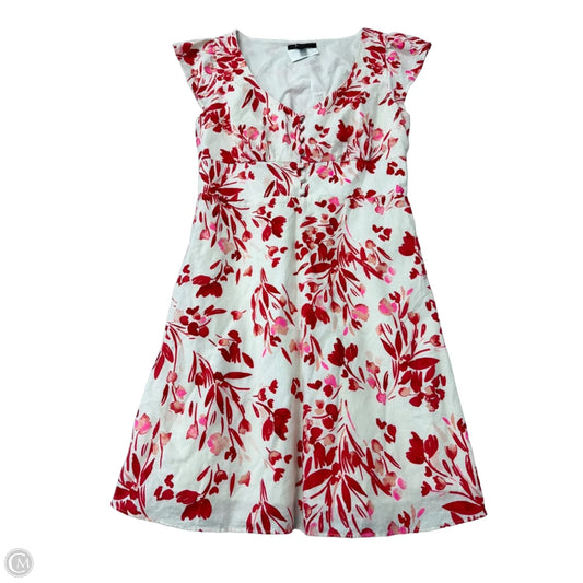 Dress Casual Short By Banana Republic In Floral Print, Size: M