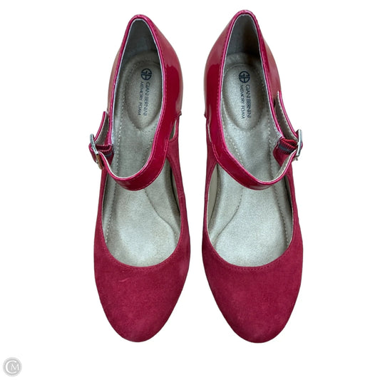 Shoes Heels Kitten By Giani Bernini In Red, Size: 7