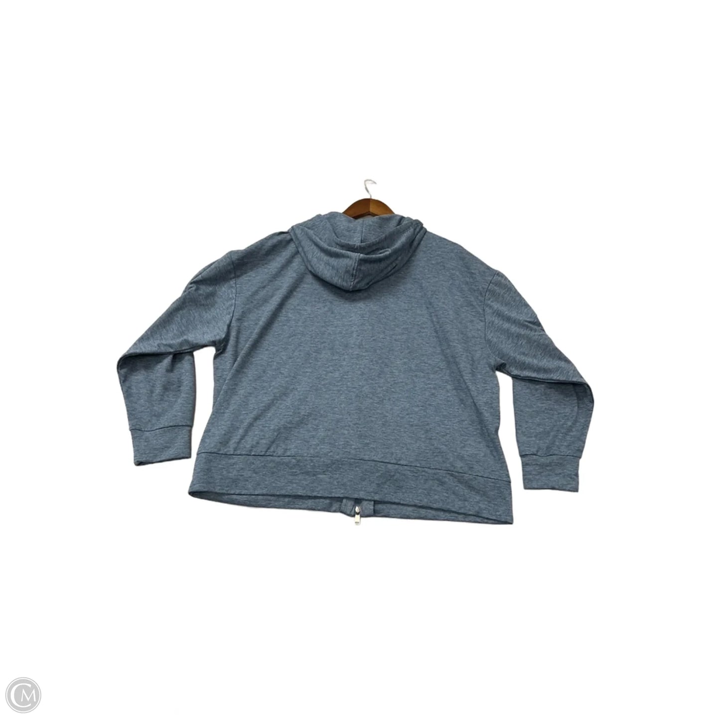 Athletic Jacket By Athletic Works In Blue, Size: 1x