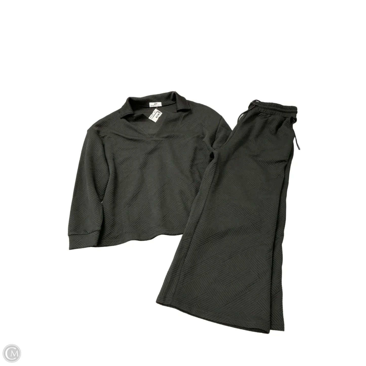 Pants Set 2pc By Shein In Black, Size: L