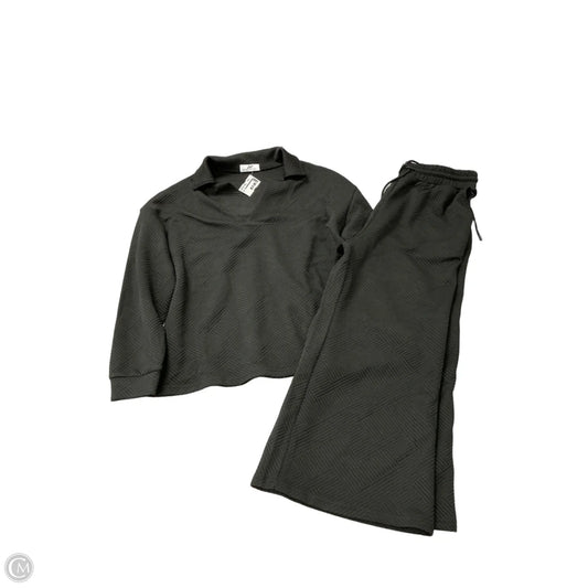 Pants Set 2pc By Shein In Black, Size: L