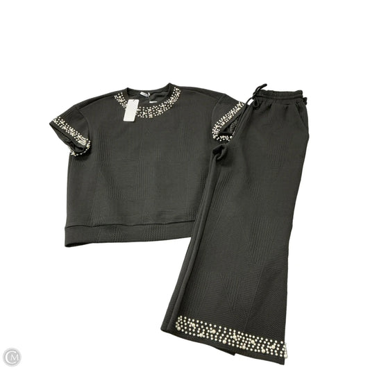 Pants Set 2pc By Clothes Mentor In Black, Size: L