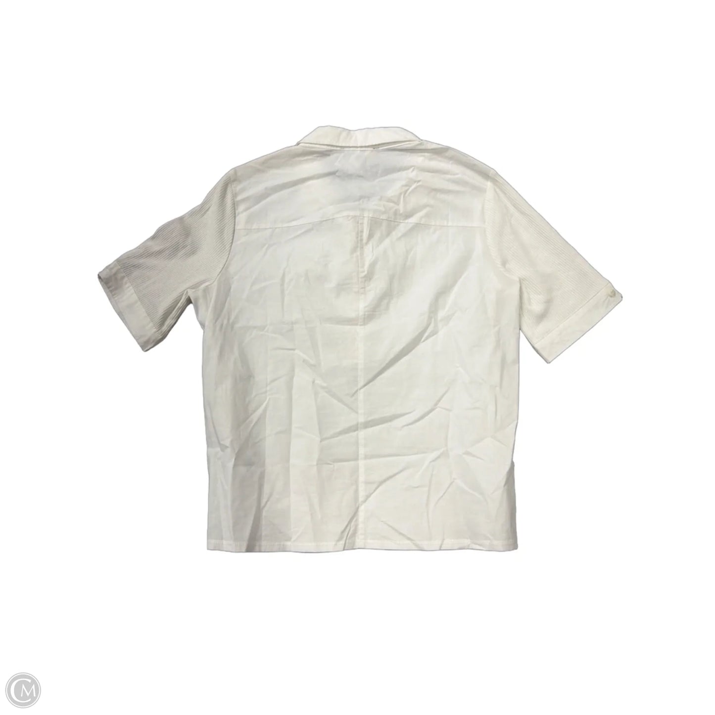 Top Short Sleeve By Truth In White, Size: M