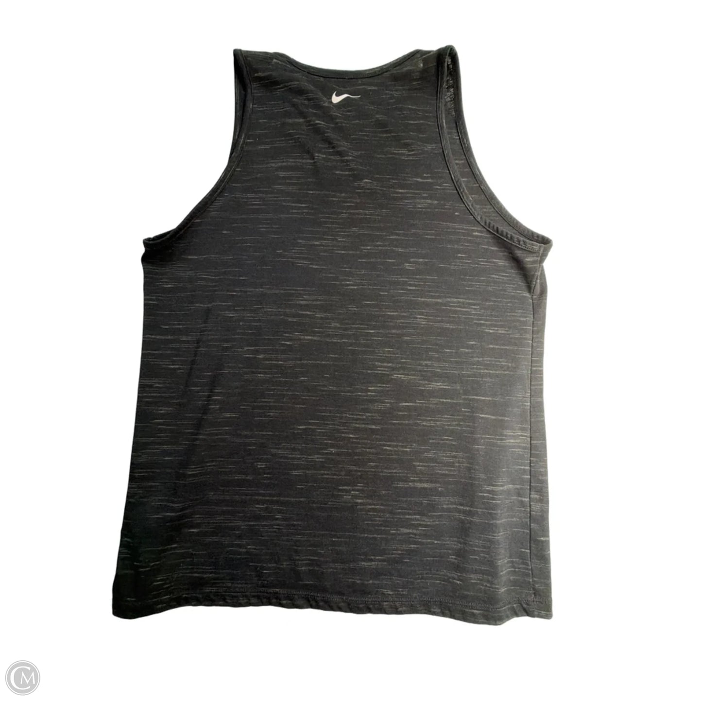 Athletic Tank Top By Nike Apparel In Black, Size: L