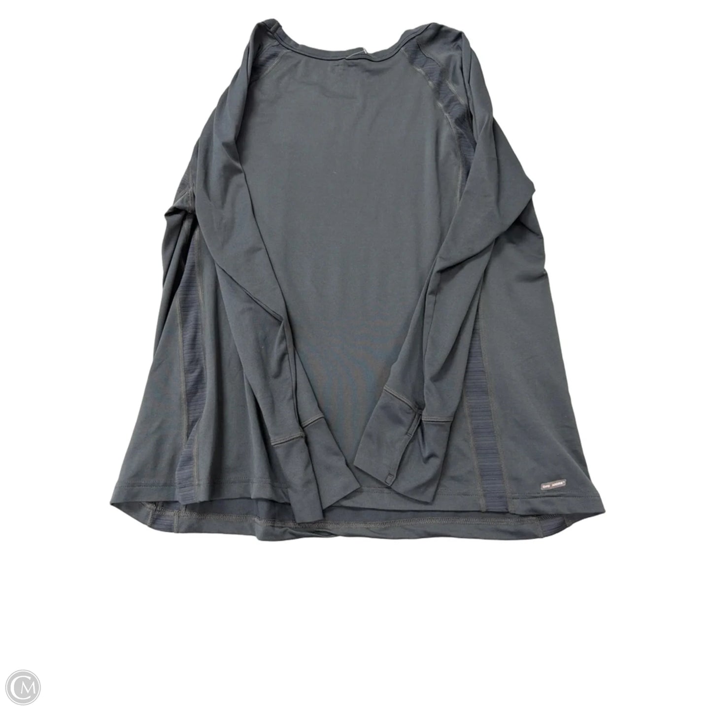 Athletic Top Long Sleeve Crewneck By Danskin In Green, Size: 1x