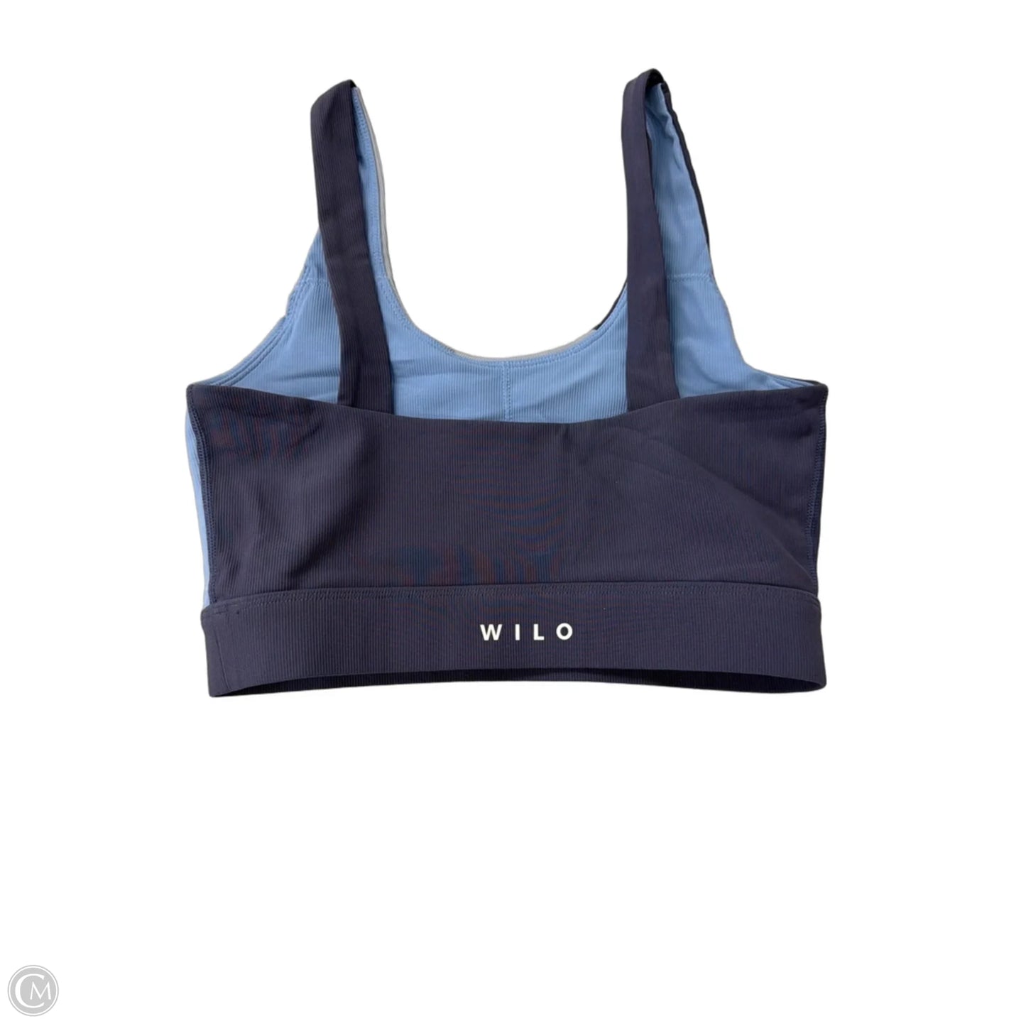Athletic Bra By Clothes Mentor In Blue, Size: S