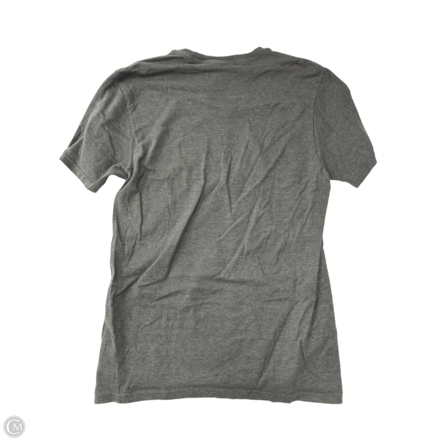 Top Short Sleeve By Hanes In Grey, Size: S