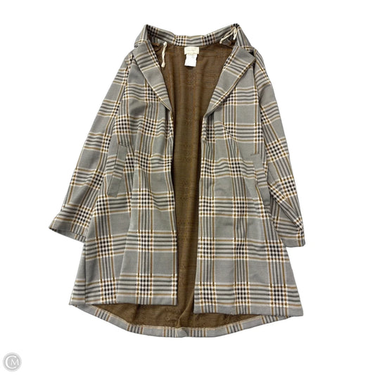 Blazer By Melloday In Plaid Pattern, Size: 1x