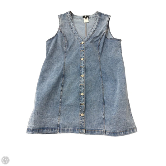 Dress Designer By Frye In Blue Denim, Size: 1x