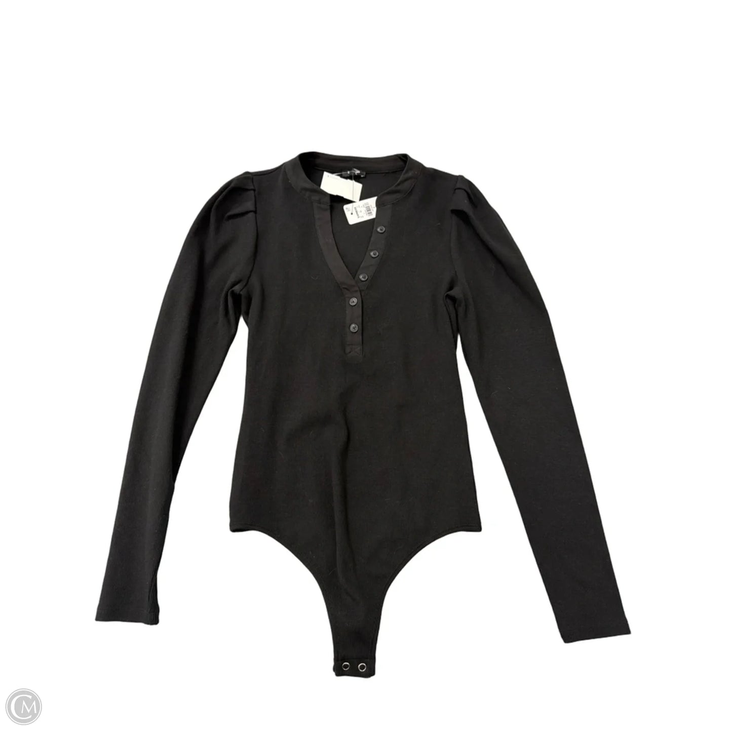 Top Long Sleeve By Express In Black, Size: S