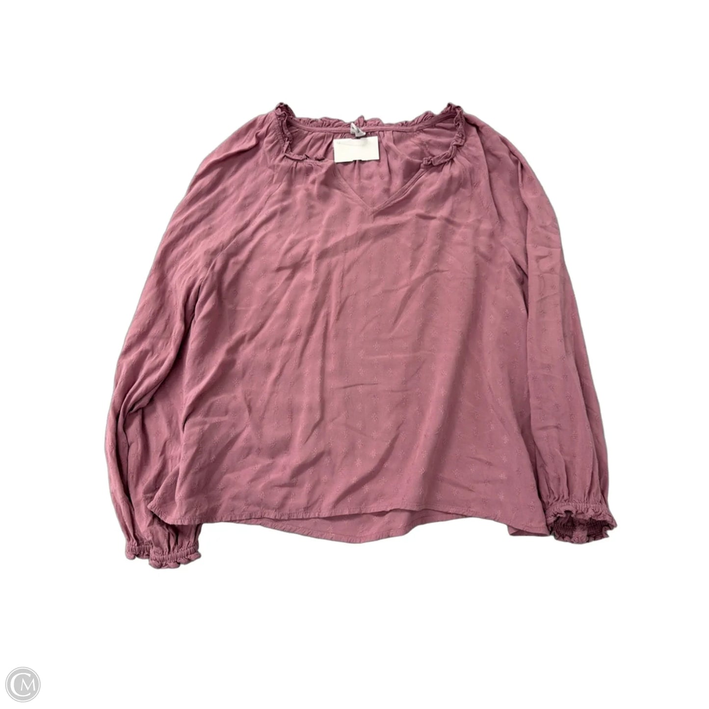 Top Long Sleeve By Old Navy In Purple, Size: Xs