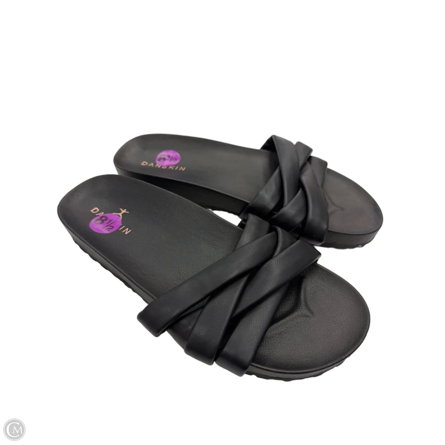 Sandals Flats By Danskin In Black, Size: 8.5