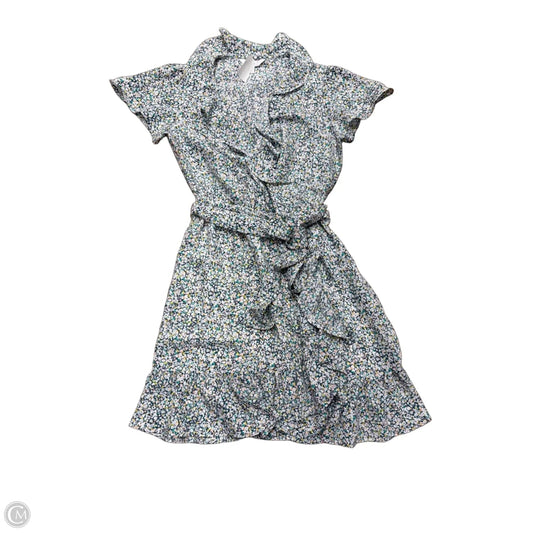 Dress Casual Midi By Lc Lauren Conrad In Floral Print, Size: Xs