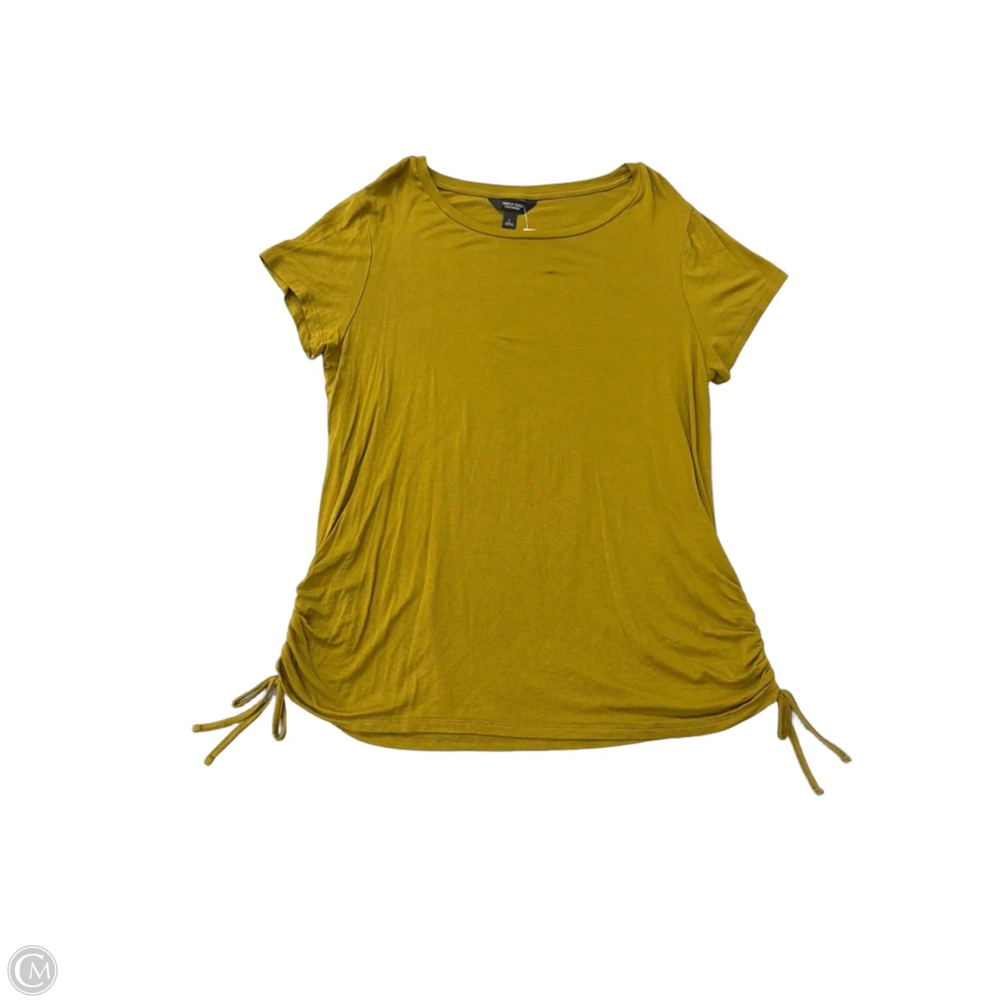 Top Short Sleeve By Simply Vera In Green, Size: L