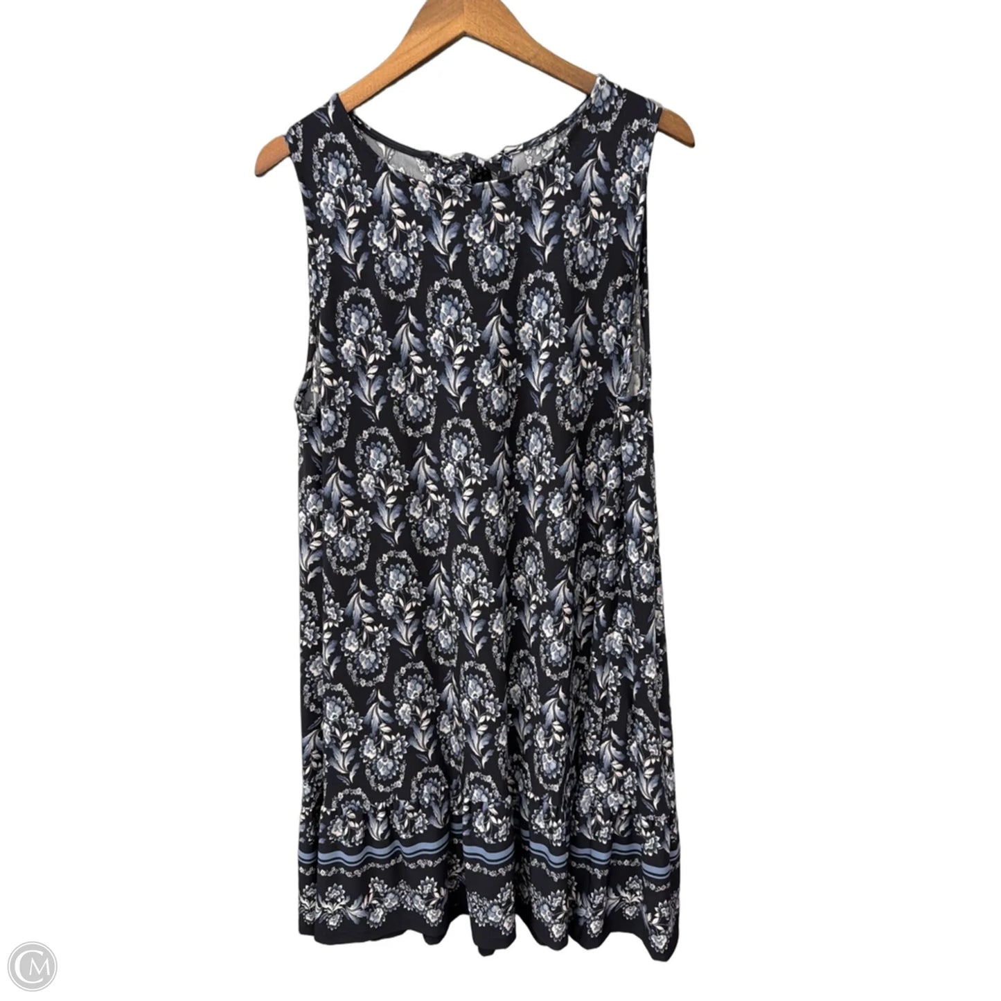 Dress Casual Short By Loft In Floral Print, Size: Xl