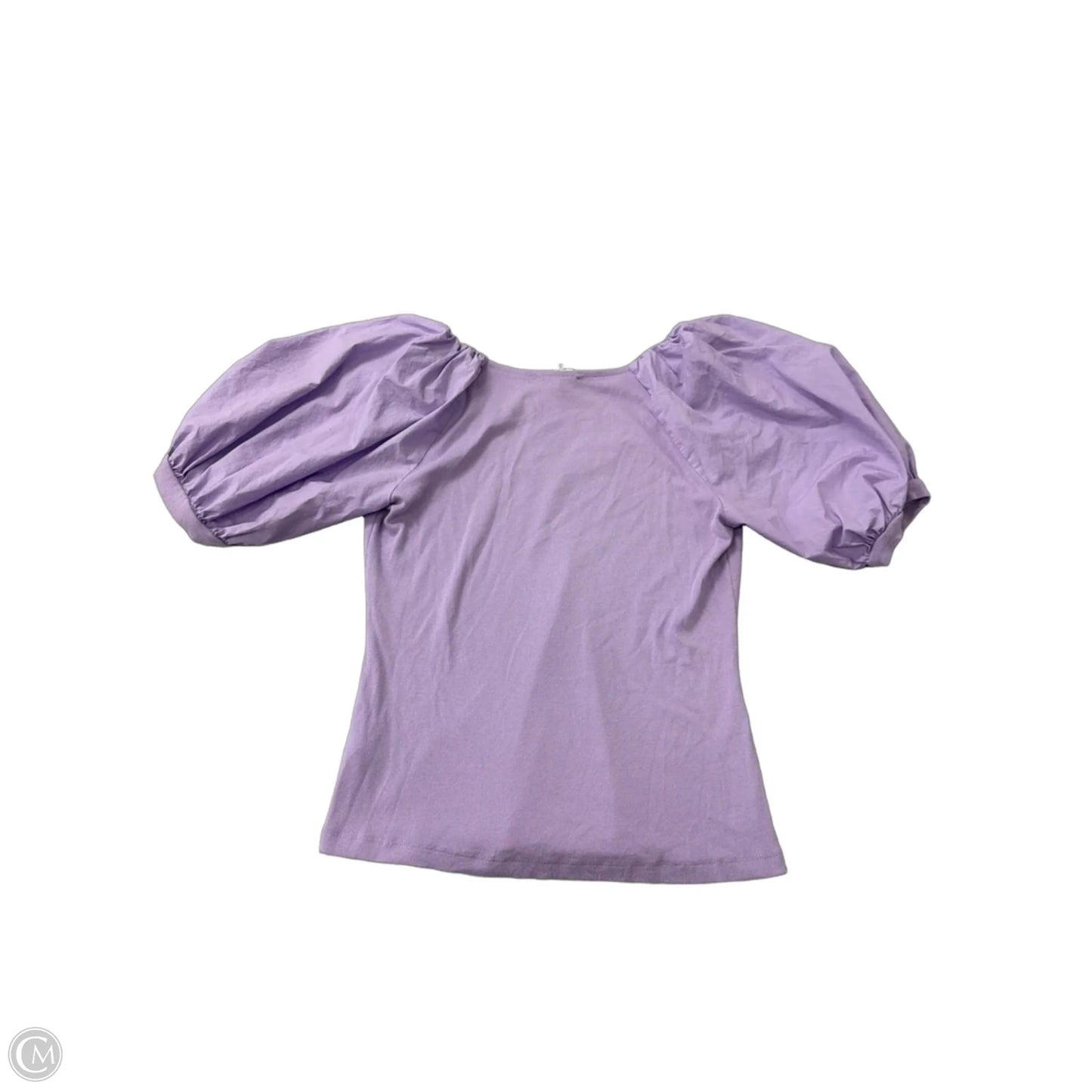 Top Short Sleeve By A Loves A In Purple, Size: S
