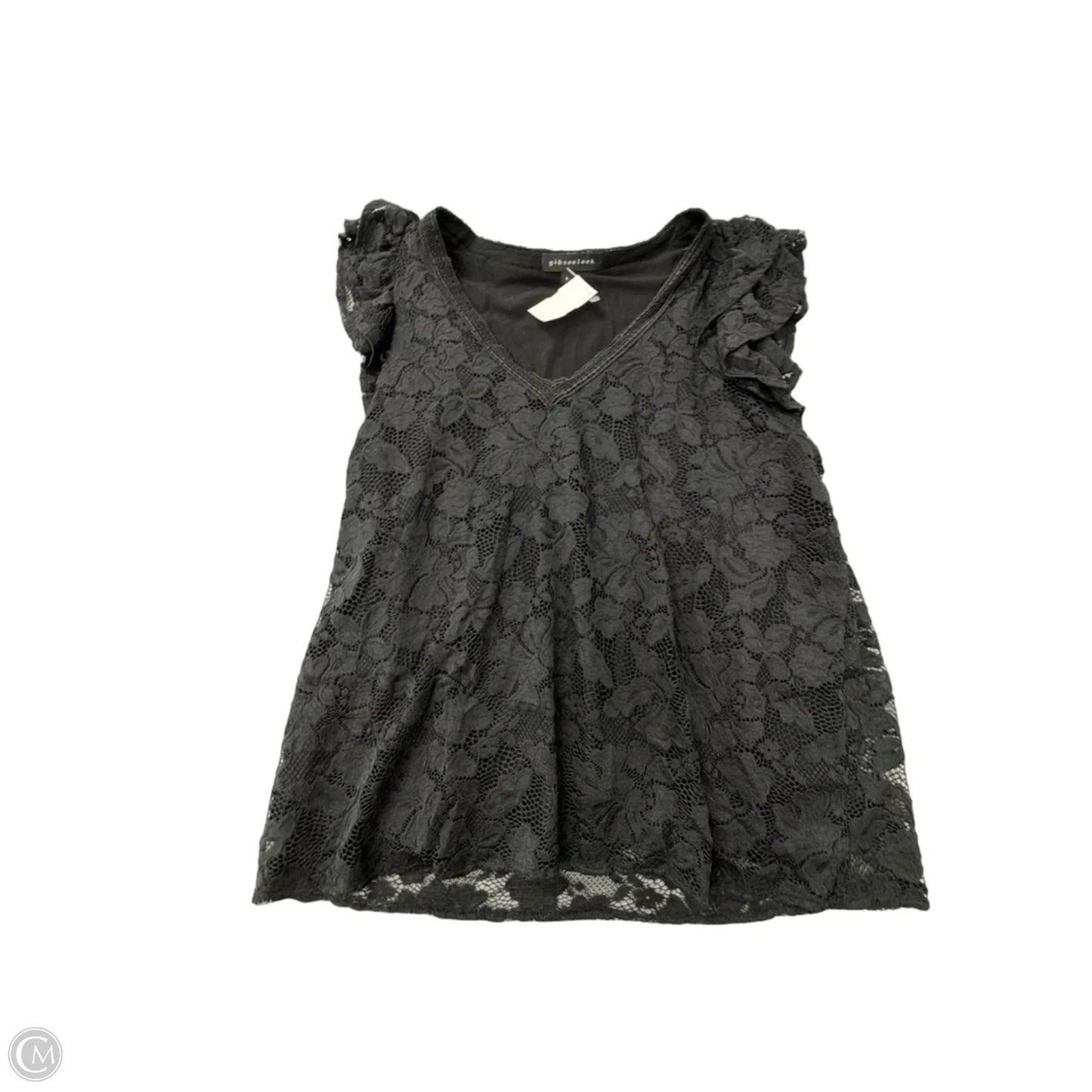 Top Sleeveless By Gibsonlook In Black, Size: L