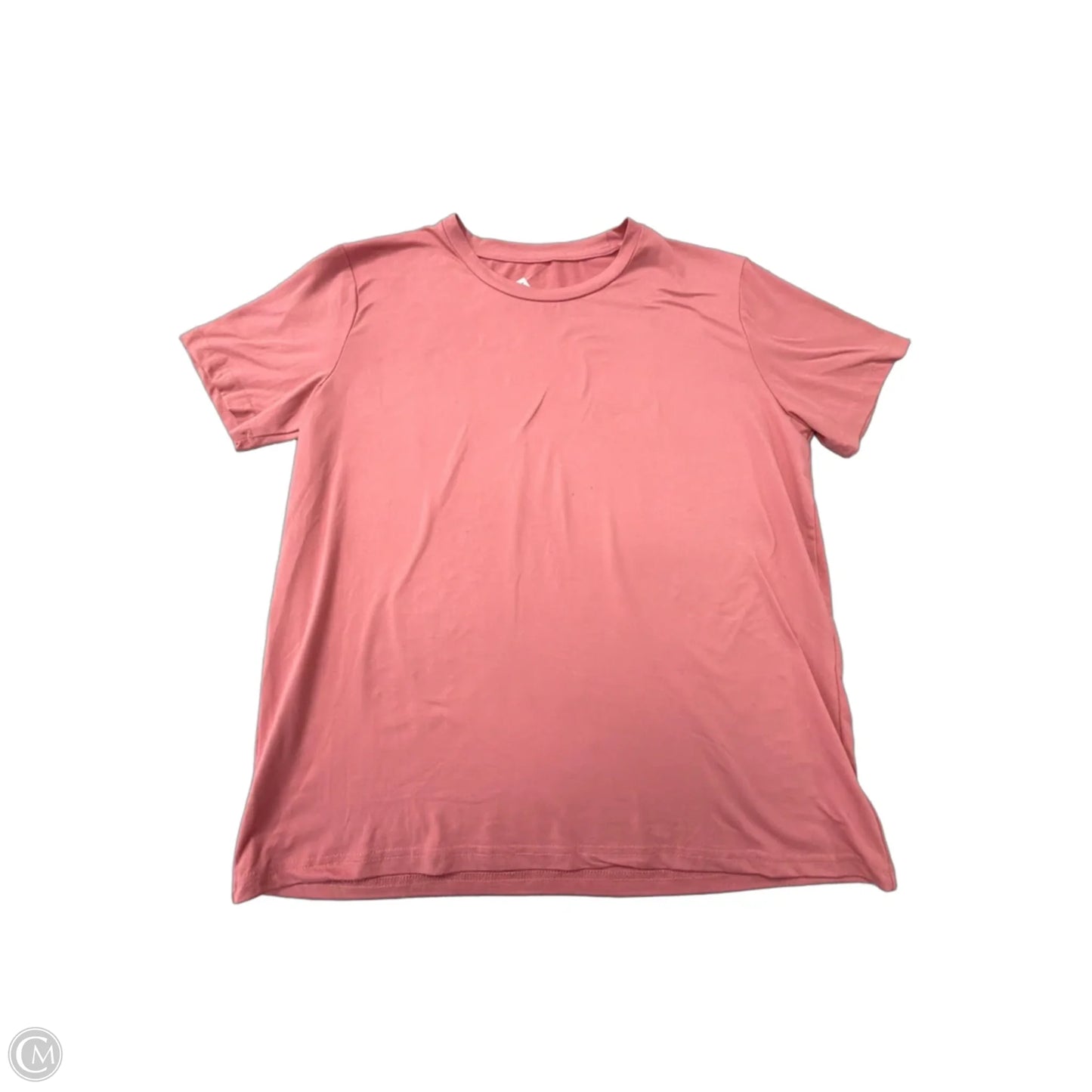 Top Short Sleeve Basic By Clothes Mentor In Pink, Size: L