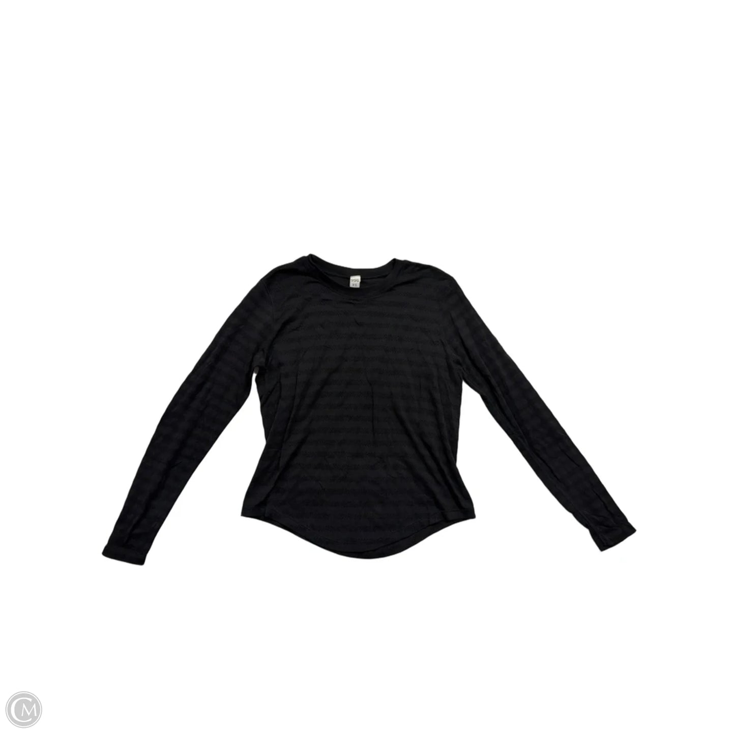Athletic Top Long Sleeve Crewneck By DSG In Black, Size: Xs