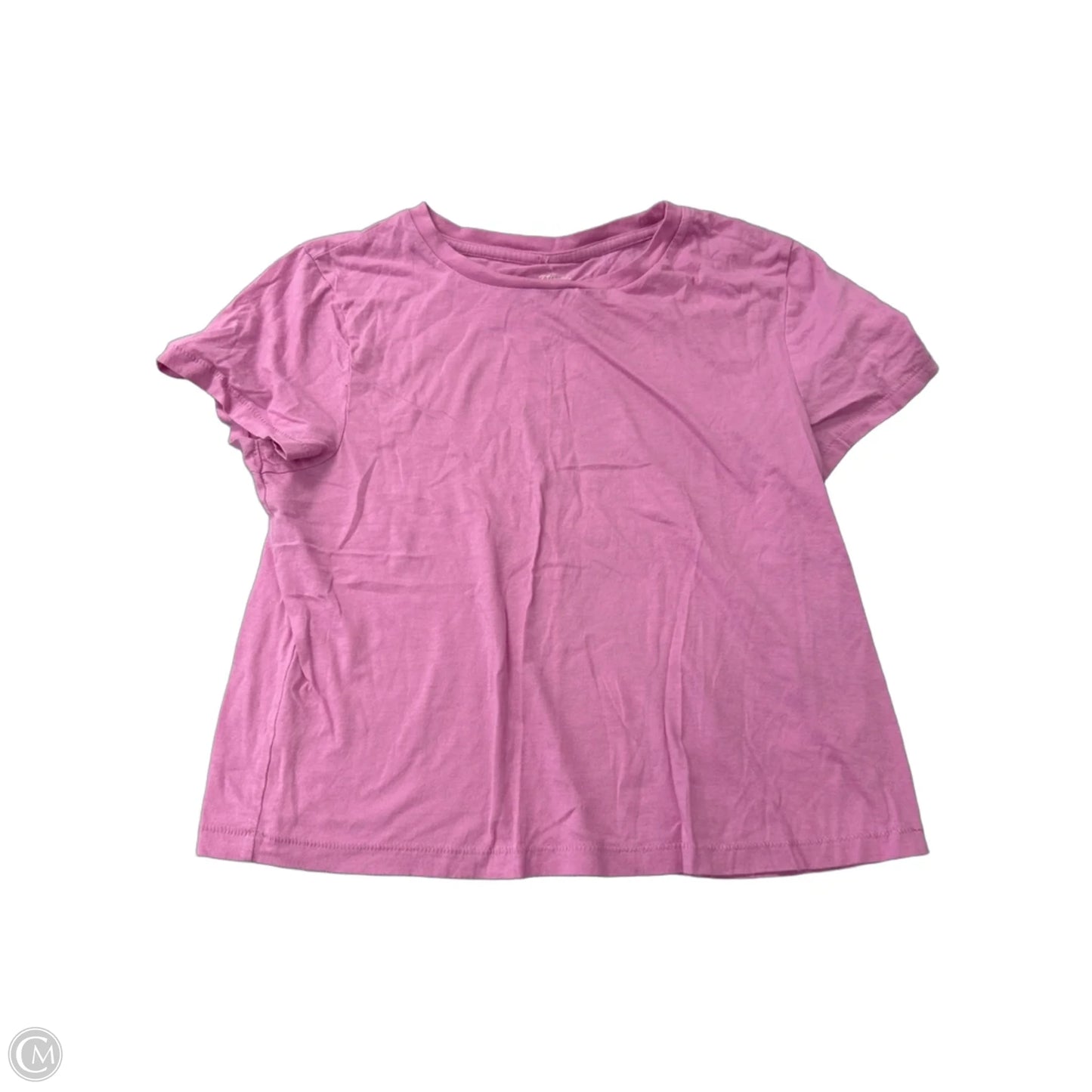 Top Short Sleeve By Universal Thread In Pink, Size: M