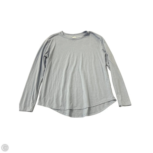 Top Long Sleeve Basic By So In Blue, Size: L