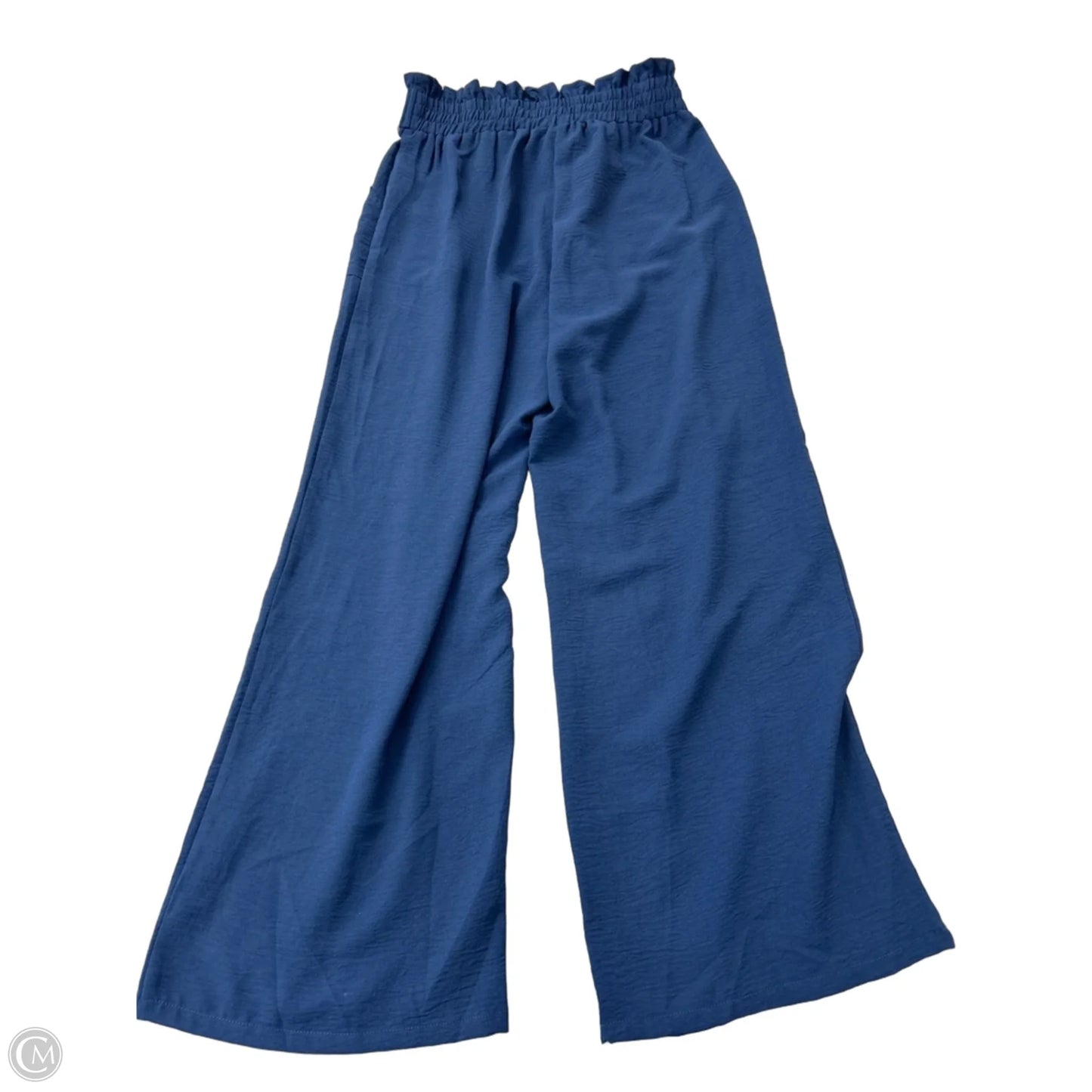 Pants Wide Leg By IWOLLENCE In Navy, Size: M