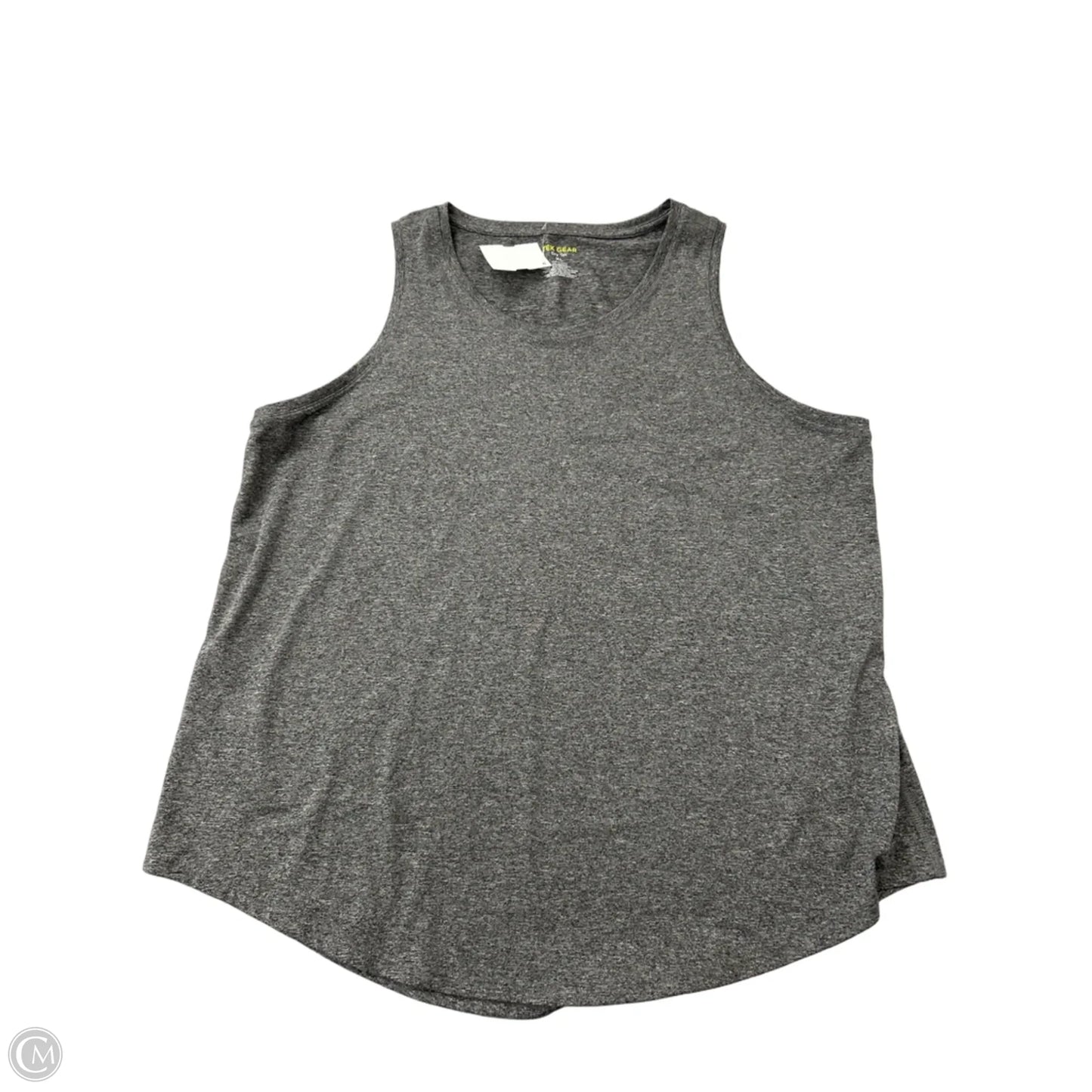Athletic Tank Top By Tek Gear In Grey, Size: Xl