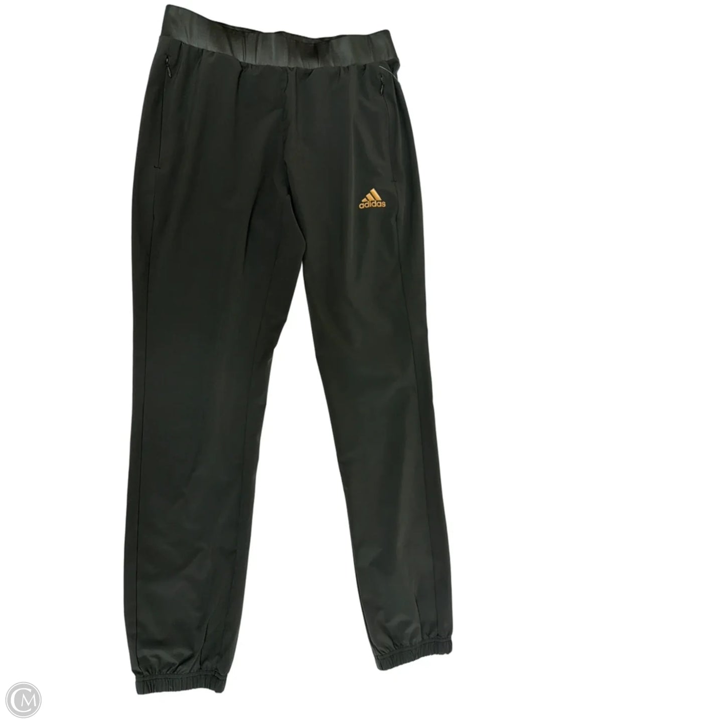 Athletic Pants By Adidas In Green, Size: S