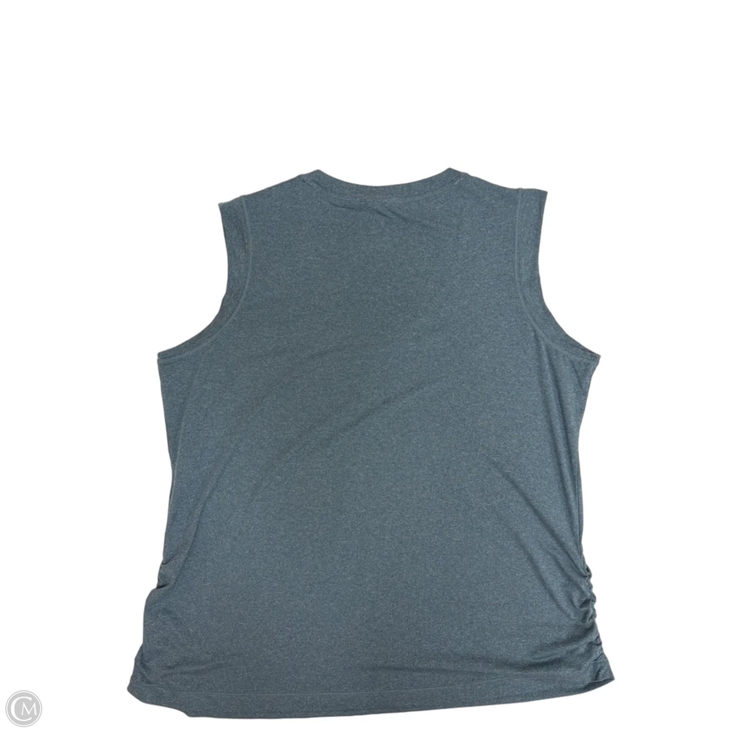 Athletic Tank Top By Free Country In Blue, Size: 1x