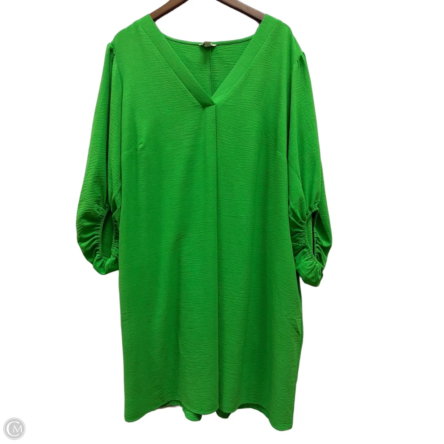Dress Casual Short By Cato In Green, Size: 2x