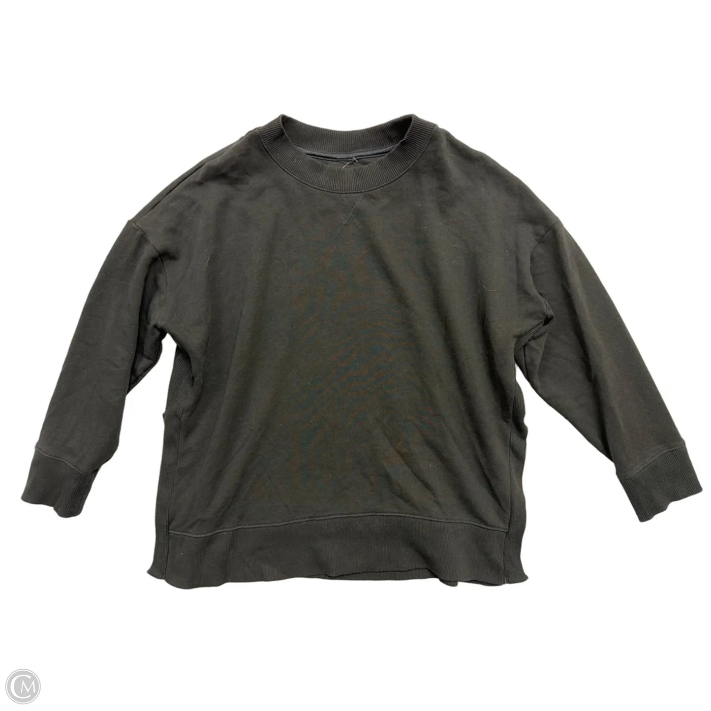 Sweatshirt Crewneck By Clothes Mentor In Black, Size: 2x
