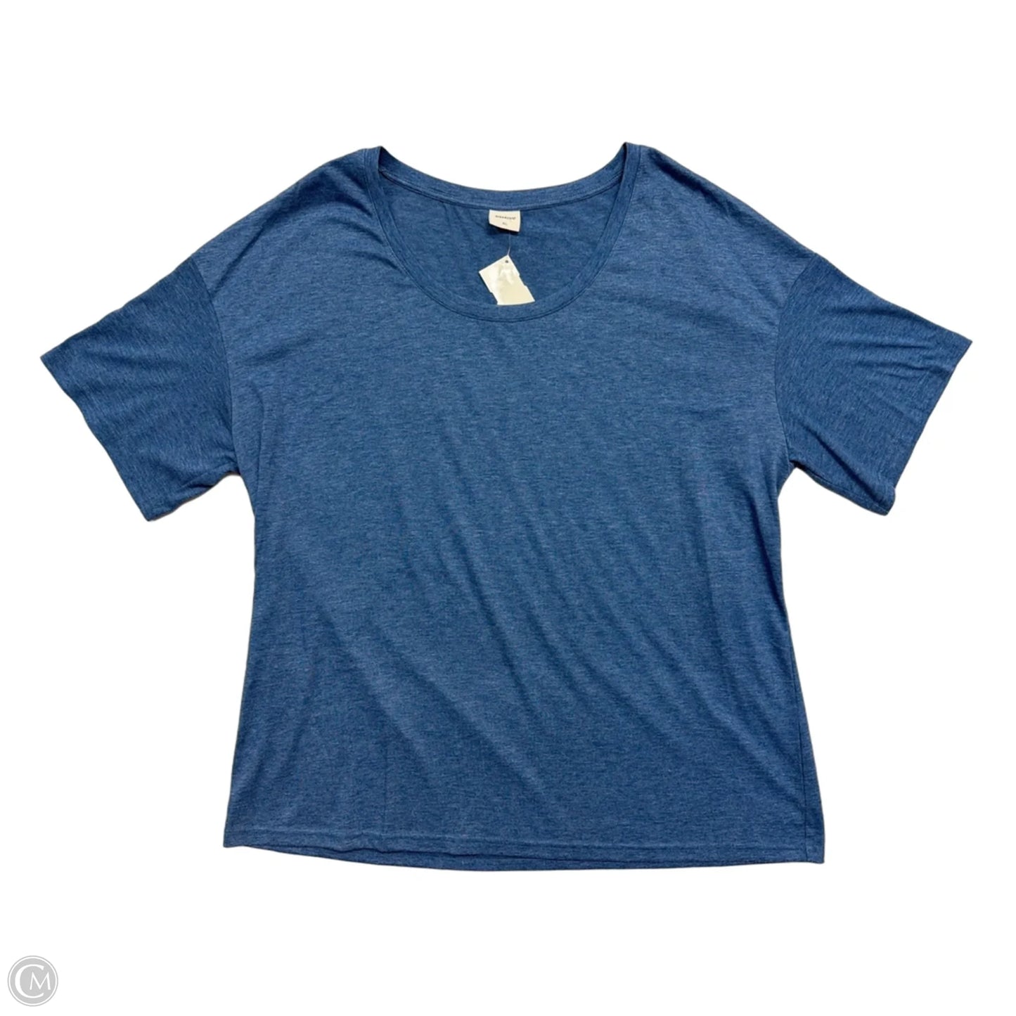 Top Short Sleeve Basic By Clothes Mentor In Blue, Size: Xl