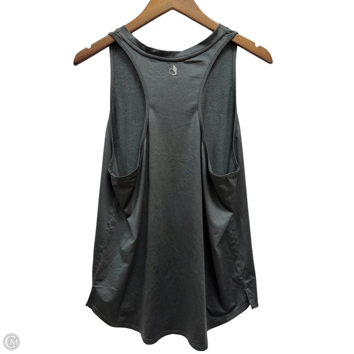 Athletic Tank Top By Icyzone In Grey, Size: Xl