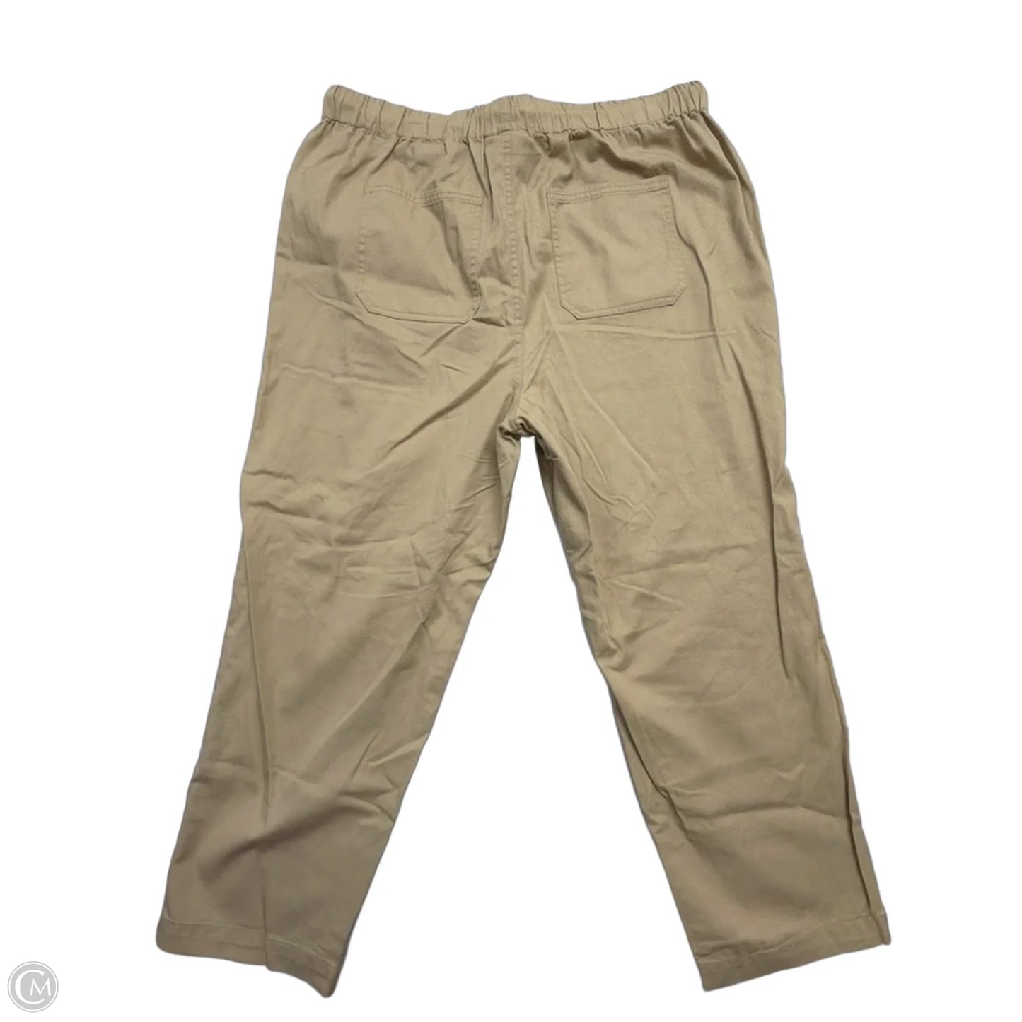 Pants Wide Leg By Universal Thread In Tan, Size: L