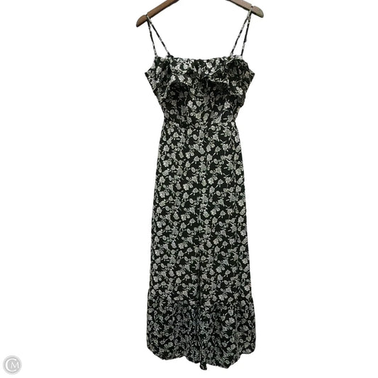 Dress Casual Short By Clothes Mentor In Floral Print, Size: L