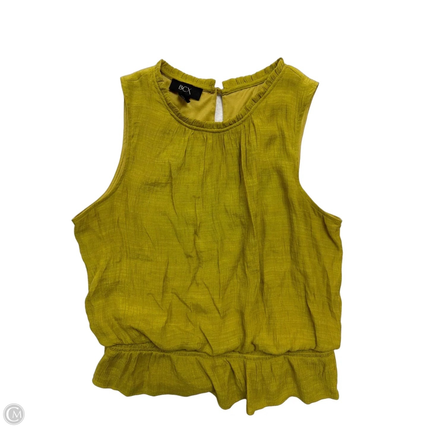 Top Sleeveless By Bcx In Green, Size: Xl