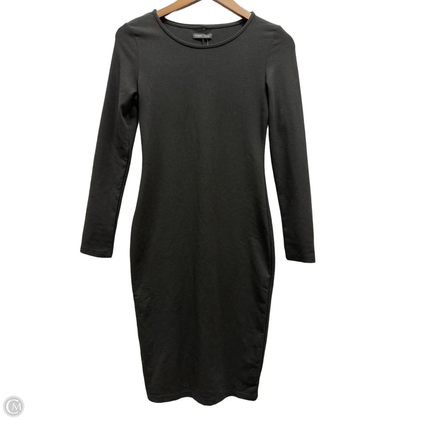 Dress Casual Midi By Clothes Mentor In Black, Size: M