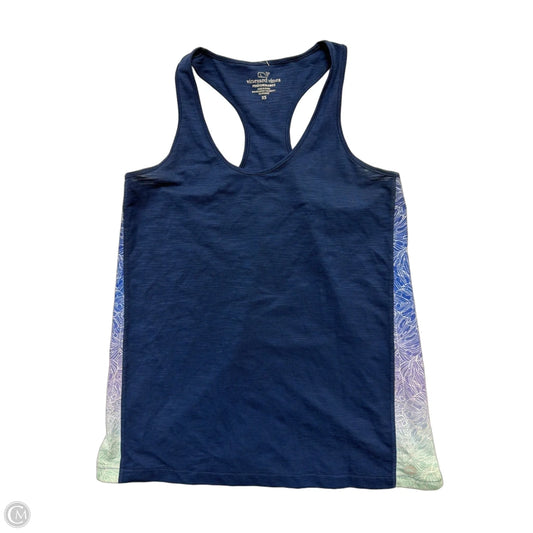 Athletic Tank Top By Vineyard Vines In Navy, Size: Xs