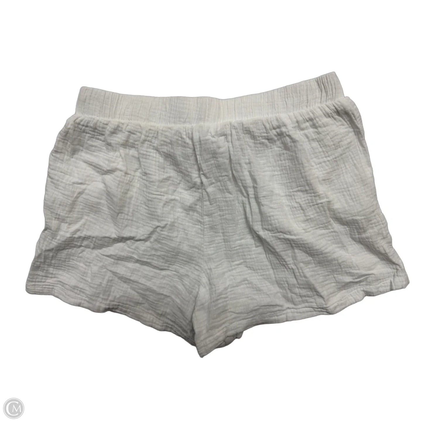 Shorts By Decree In White, Size: L