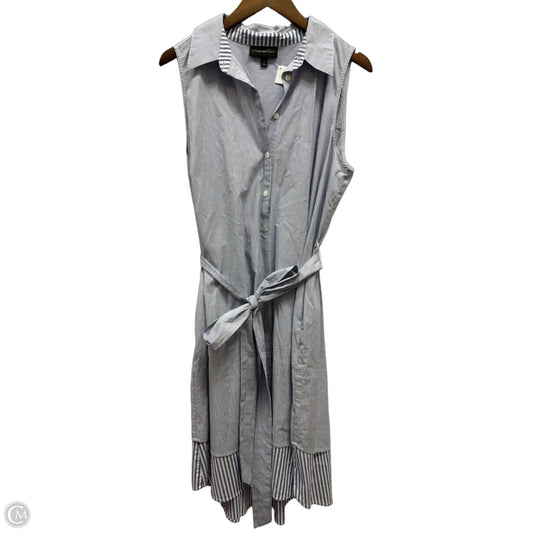 Dress Casual Short By Lane Bryant In Blue, Size: 1x