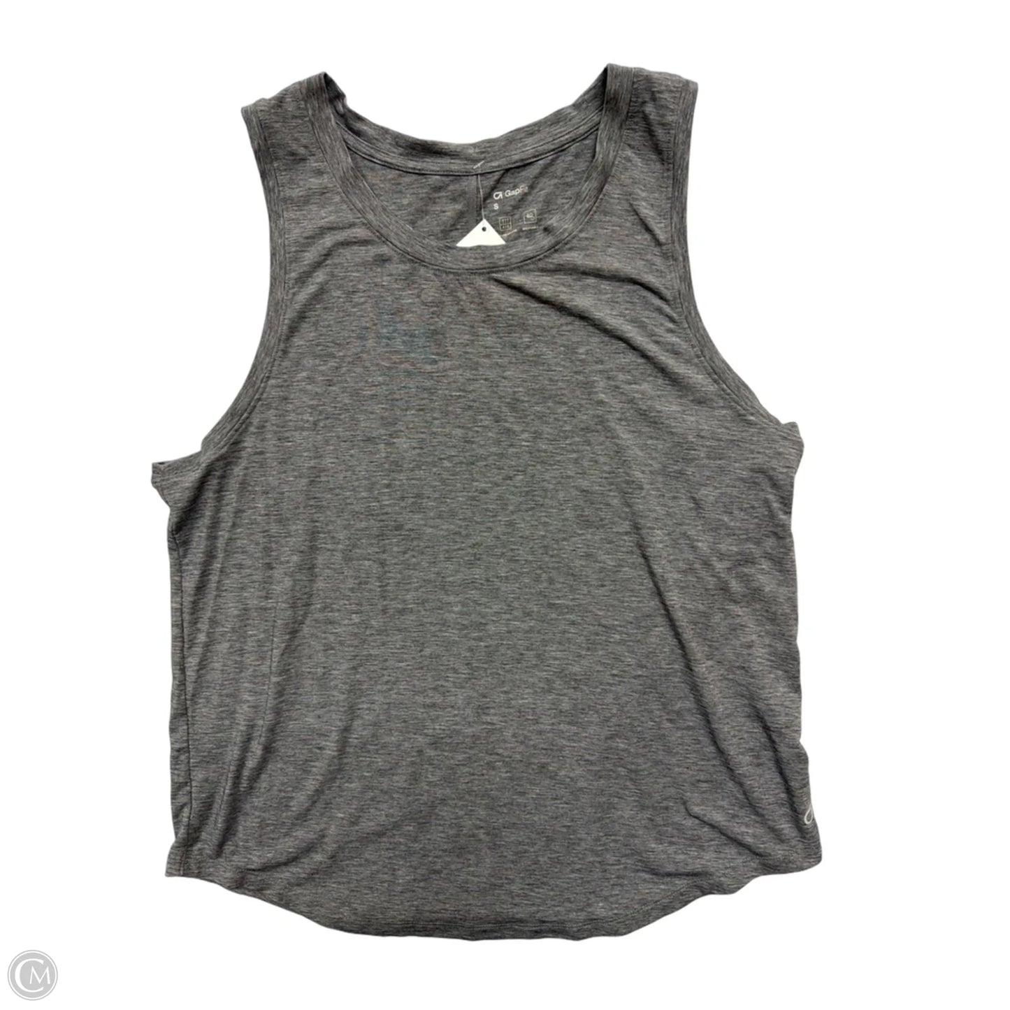 Athletic Tank Top By Gapfit In Grey, Size: S