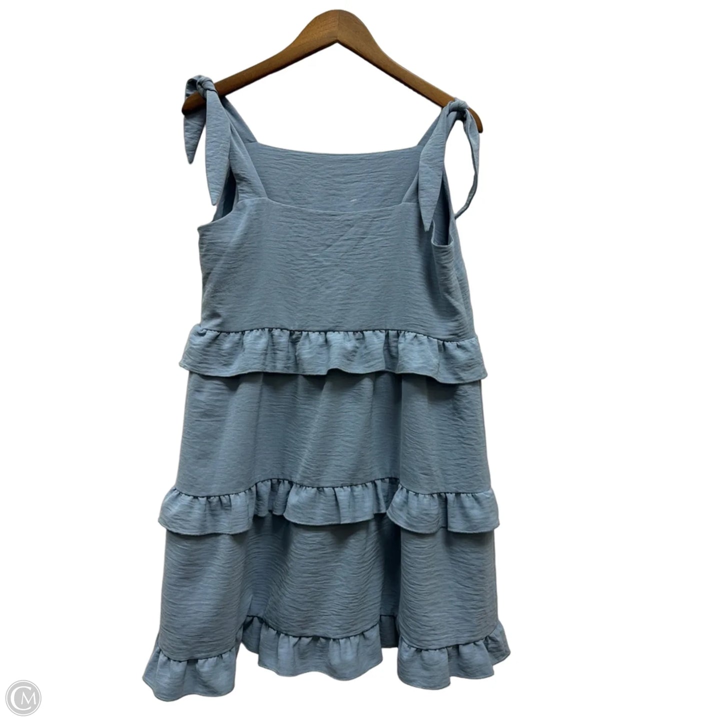 Dress Casual Short By Clothes Mentor In Blue, Size: M