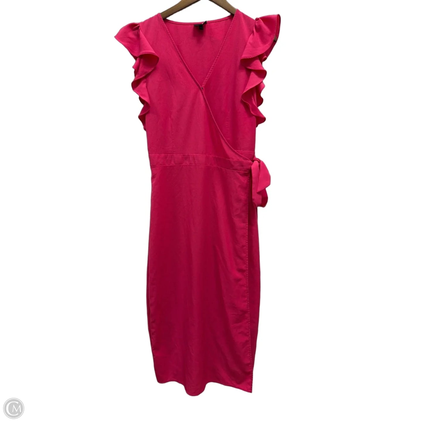 Dress Casual Maxi By Who What Wear In Pink, Size: L