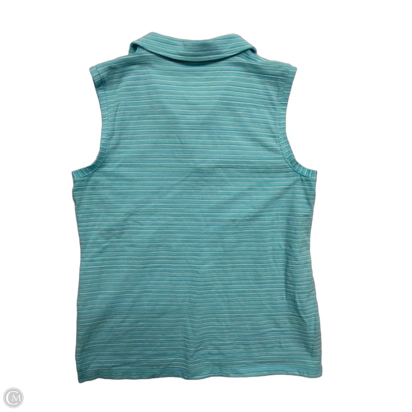 Top Sleeveless By Talbots In Blue, Size: M