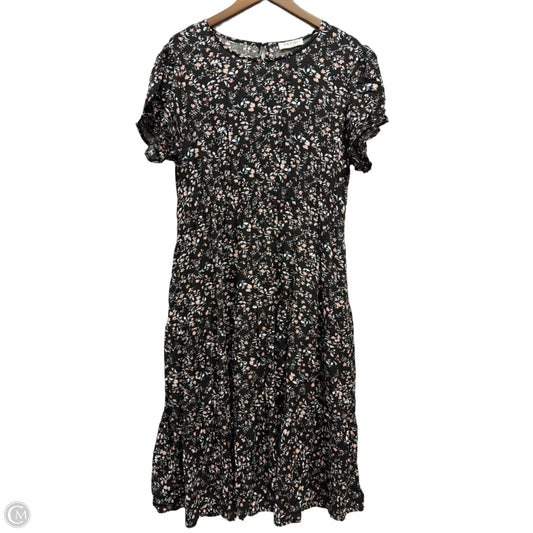 Dress Casual Midi By Clothes Mentor In Floral Print, Size: Xl