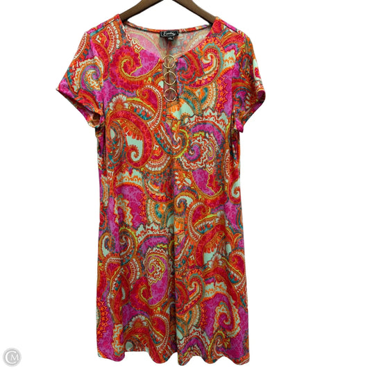 Dress Casual Short By Clothes Mentor In Multi-colored, Size: Xl